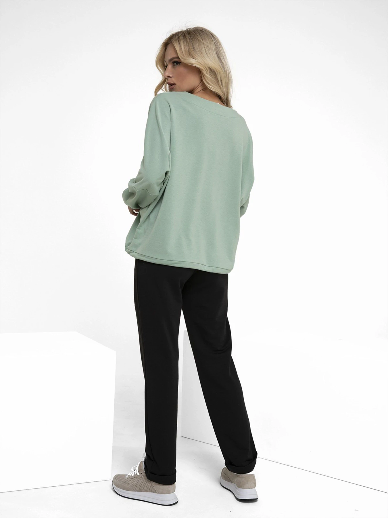 Костюми ISSA Plus модель 12249_blackmint Фото