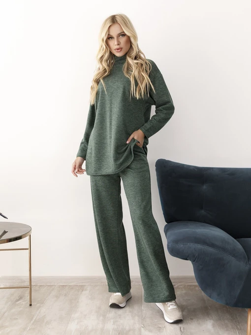 Костюмы ISSA Plus модель 12253_green Фото