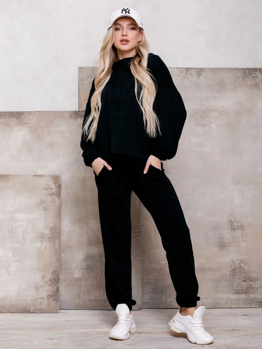 Костюми ISSA Plus модель 12395_black Фото