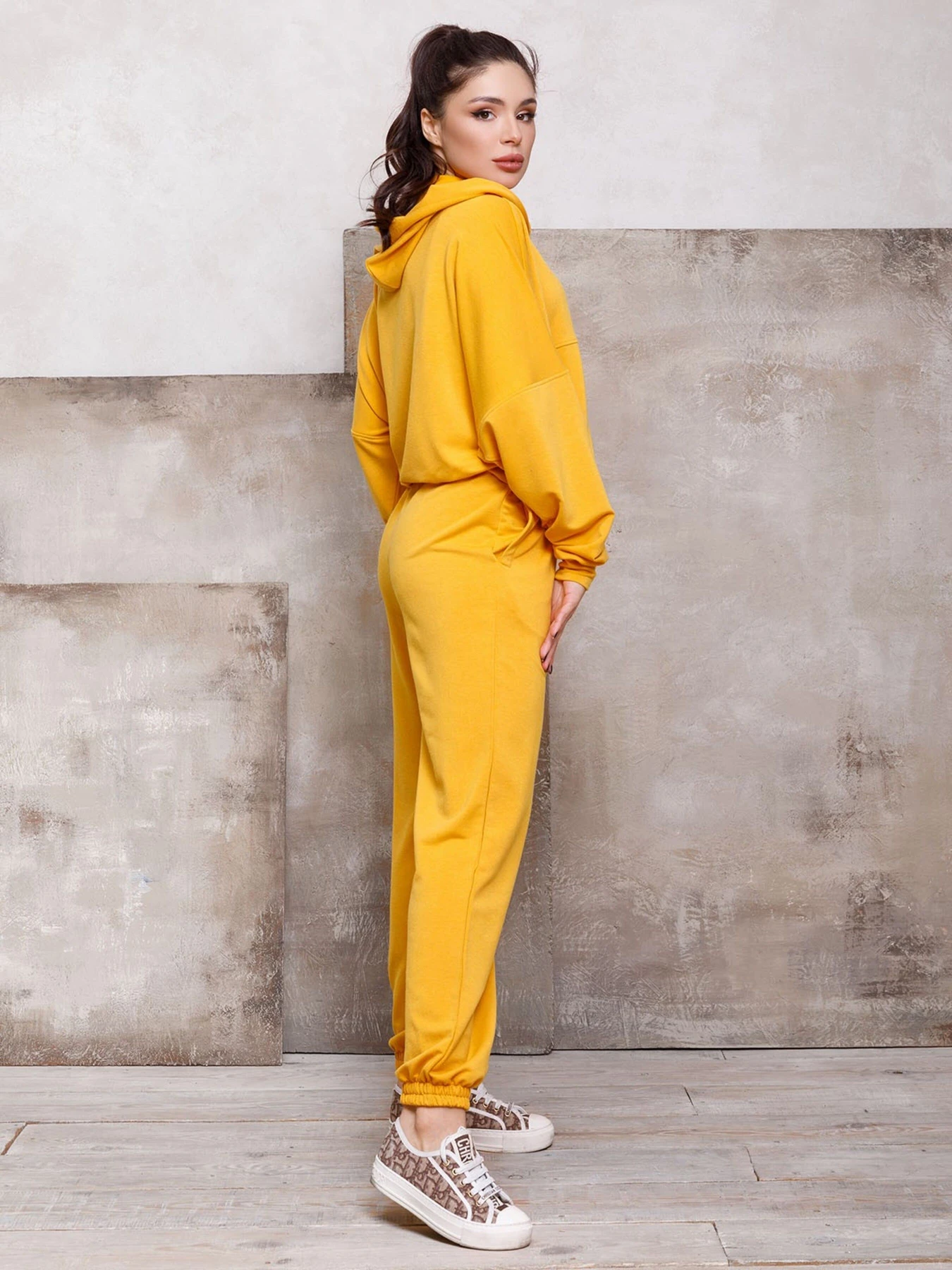 Костюми ISSA Plus модель 12449_yellow Фото