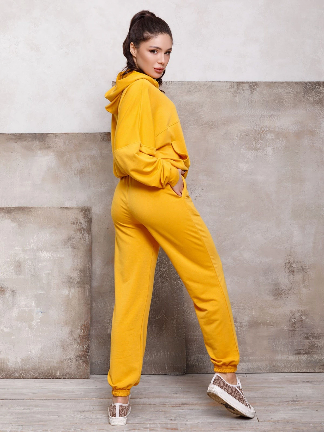 Костюми ISSA Plus модель 12449_yellow Фото