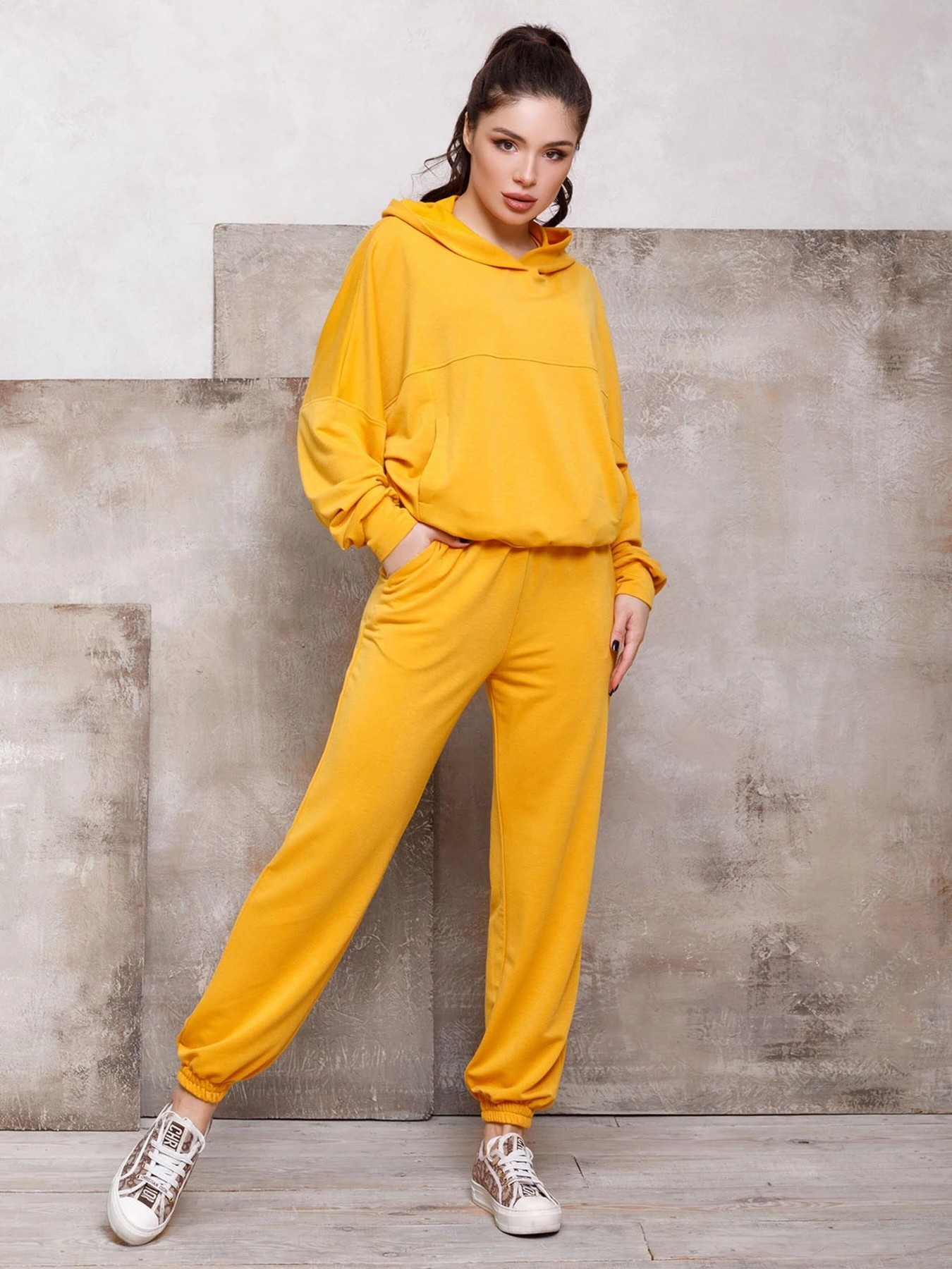 Костюми ISSA Plus модель 12449_yellow Фото