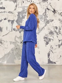 Костюмы ISSA Plus модель 12531_blue Фото