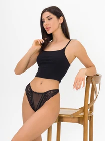 Нижнее белье ISSA Plus модель BL2-328_black Фото