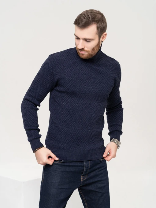 Свитры и кардиганы ISSA Plus модель GN4-87_darkblue Фото