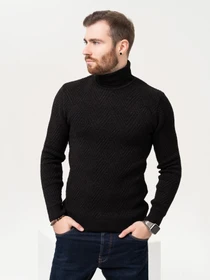 Свитры и кардиганы ISSA Plus модель GN4-87_black Фото