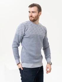 Свитры и кардиганы ISSA Plus модель GN4-88_lightblue Фото