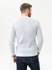 Свитры и кардиганы ISSA Plus модель GN4-89_lightblue Фото
