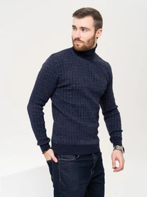 Свитры и кардиганы ISSA Plus модель GN4-90_darkblue Фото