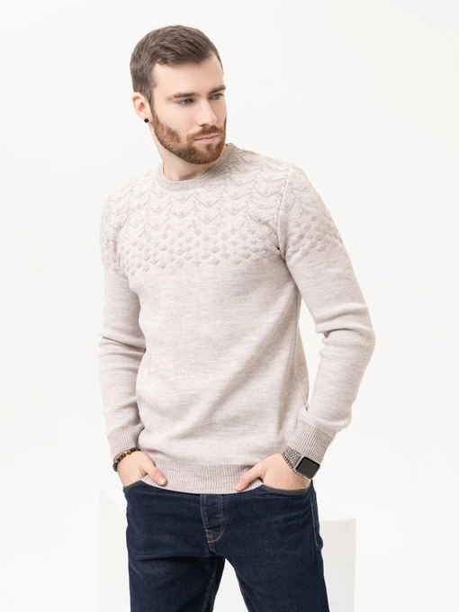 Свитры и кардиганы ISSA Plus модель GN4-91_beige Фото