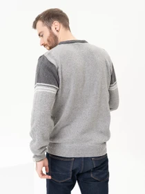 Свитры и кардиганы ISSA Plus модель GN4-92_grey Фото