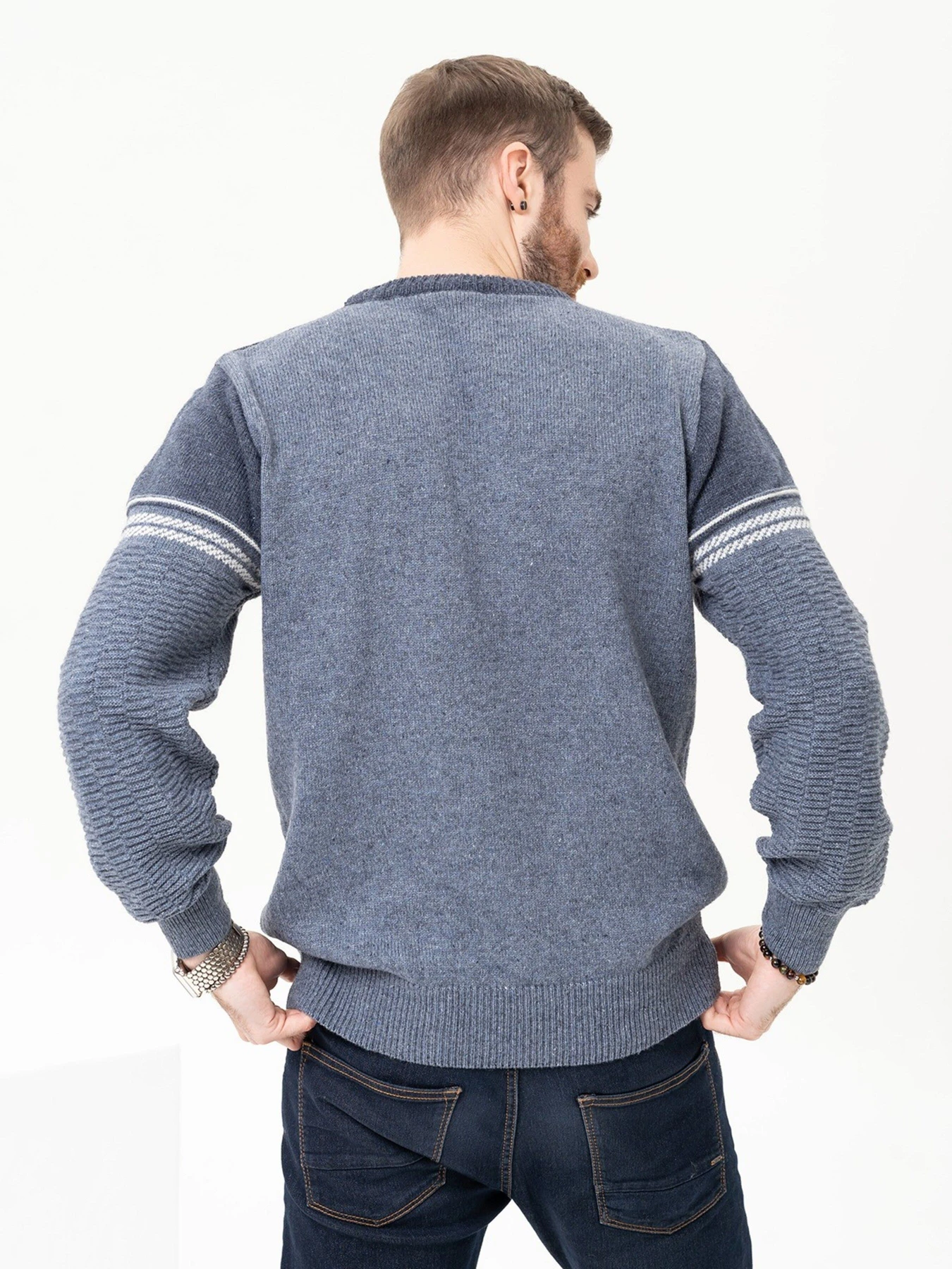 Светри та кардигани ISSA Plus модель GN4-92_blue Фото