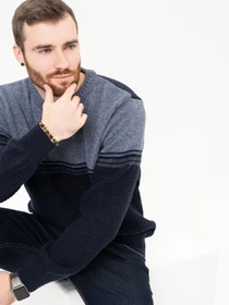Светри та кардигани ISSA Plus модель GN4-92_darkblue Фото