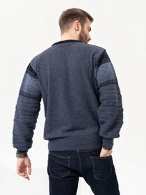 Свитры и кардиганы ISSA Plus модель GN4-93_blue Фото