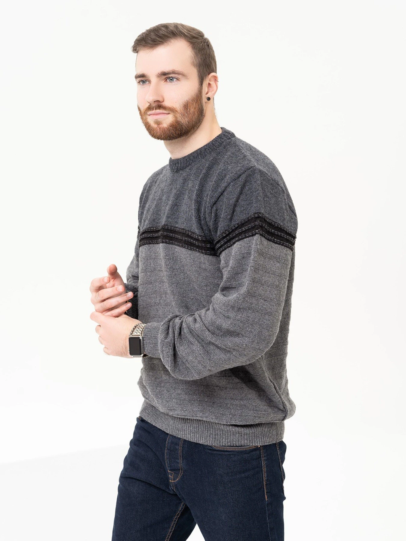 Светри та кардигани ISSA Plus модель GN4-94_grey Фото