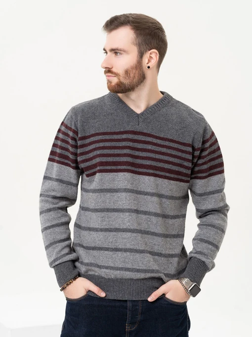 Свитры и кардиганы ISSA Plus модель GN4-95_grey Фото