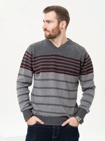 Свитры и кардиганы ISSA Plus модель GN4-95_grey Фото