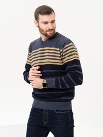 Свитры и кардиганы ISSA Plus модель GN4-95_blue Фото