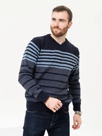 Светри та кардигани ISSA Plus модель GN4-95_darkblue Фото