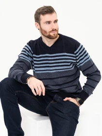 Светри та кардигани ISSA Plus модель GN4-95_darkblue Фото