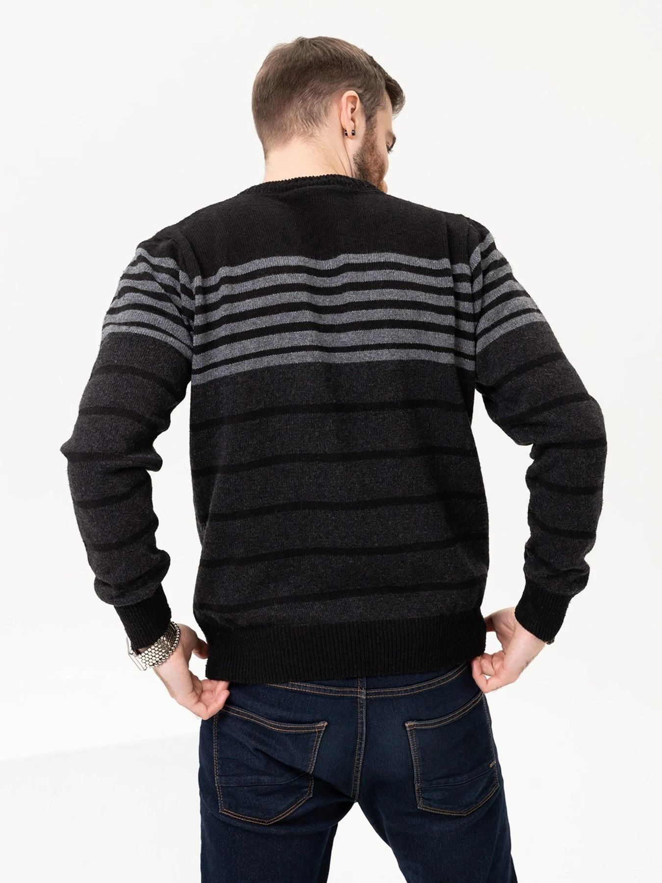 Светри та кардигани ISSA Plus модель GN4-95_black Фото