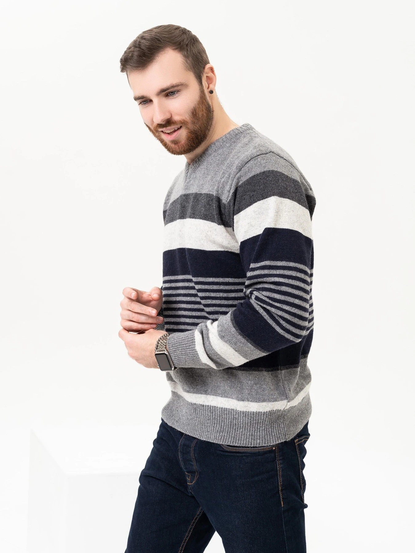 Светри та кардигани ISSA Plus модель GN4-96_grey Фото