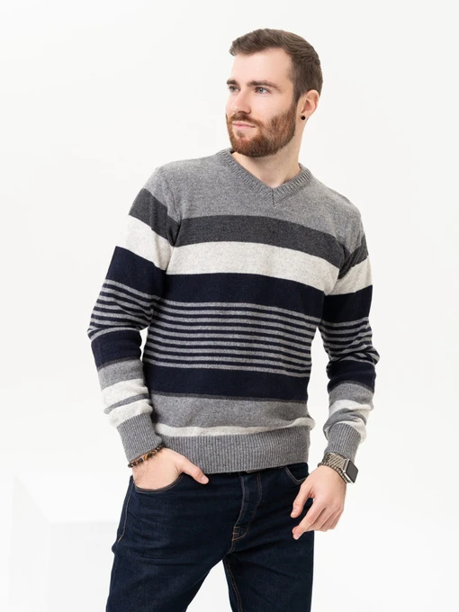 Свитры и кардиганы ISSA Plus модель GN4-96_grey Фото