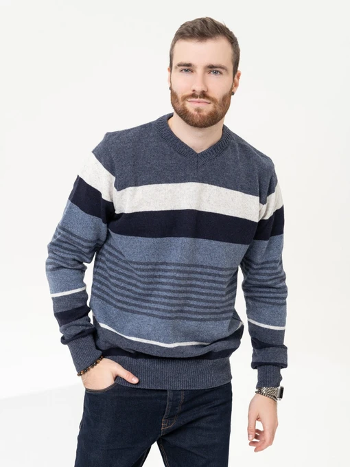 Свитры и кардиганы ISSA Plus модель GN4-96_blue Фото