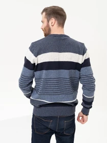 Свитры и кардиганы ISSA Plus модель GN4-96_blue Фото