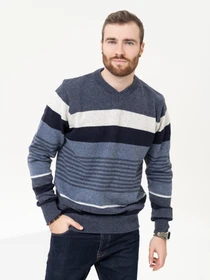 Свитры и кардиганы ISSA Plus модель GN4-96_blue Фото