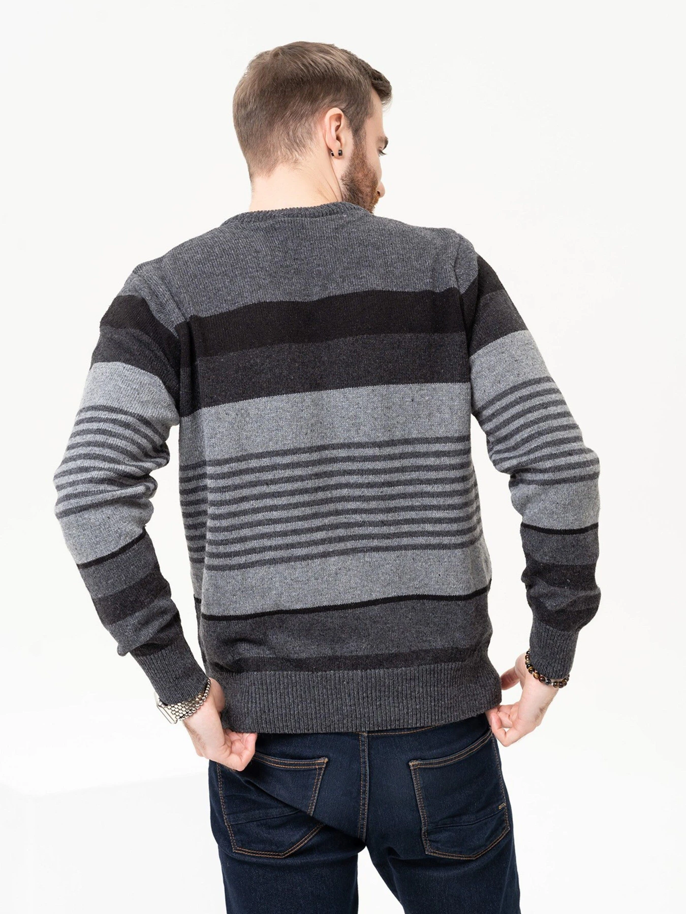 Свитры и кардиганы ISSA Plus модель GN4-96_darkgray Фото