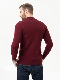 Свитры и кардиганы ISSA Plus модель GN4-97_burgundy Фото