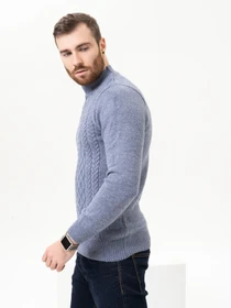 Свитры и кардиганы ISSA Plus модель GN4-97_lightblue Фото
