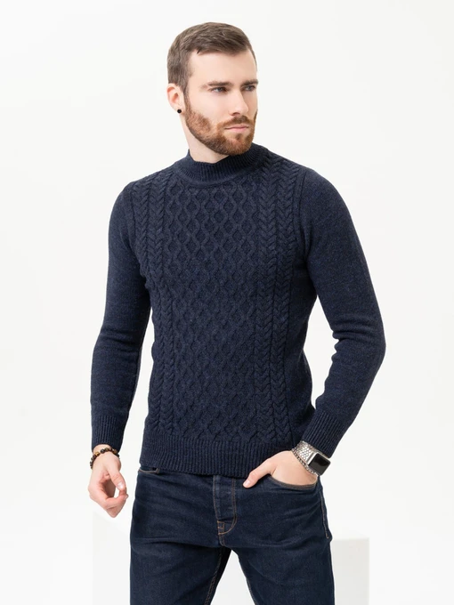 Свитры и кардиганы ISSA Plus модель GN4-97_darkblue Фото