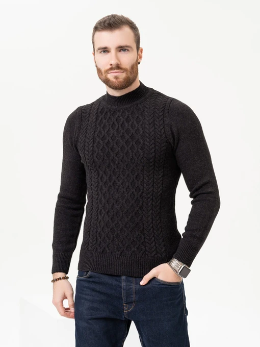 Свитры и кардиганы ISSA Plus модель GN4-97_black Фото