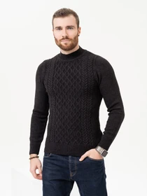 Светри та кардигани ISSA Plus модель GN4-97_black Фото