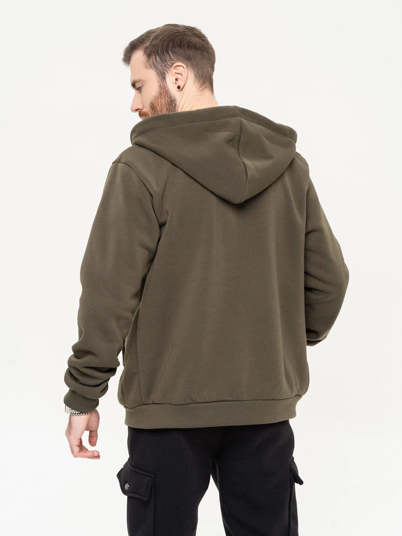 Худи и свитшоты ISSA Plus модель GN-506_khaki Фото