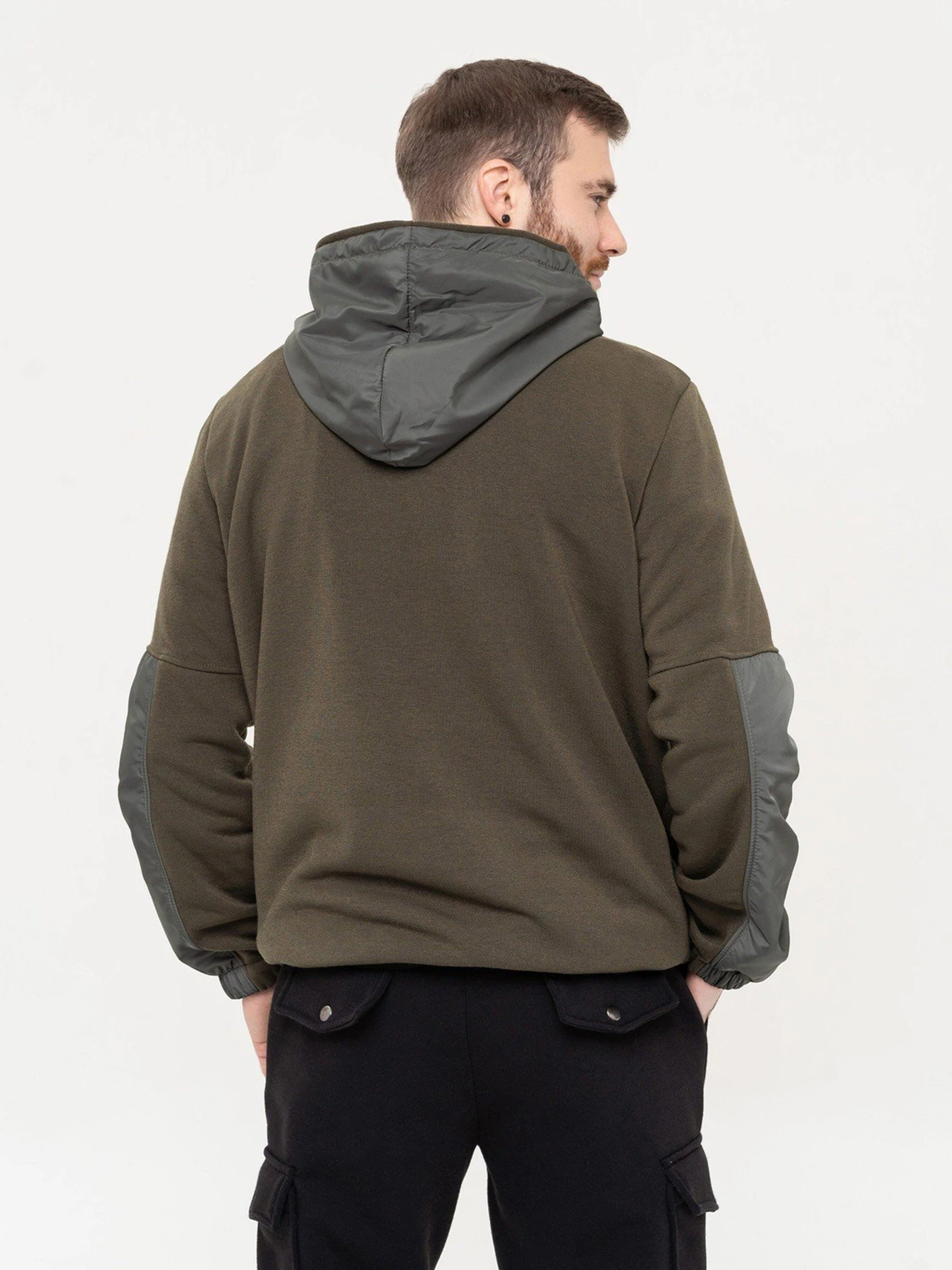 Худі та світшоти ISSA Plus модель GN-508_khaki Худі та світшоти ISSA Plus модель GN-508_khaki Фото