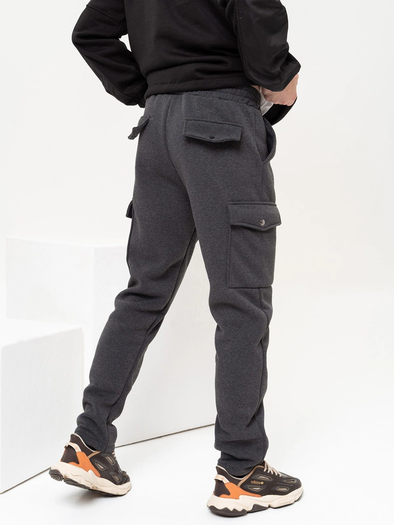 Брюки ISSA Plus модель GN-512_darkgray Фото