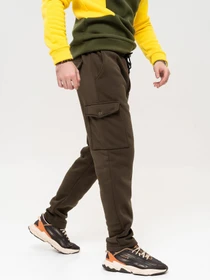 Брюки ISSA Plus модель GN-512_khaki Фото