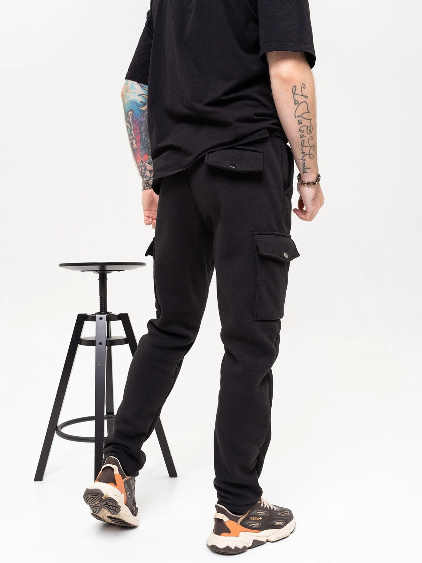 Брюки ISSA Plus модель GN-512_black Брюки ISSA Plus модель GN-512_black Фото