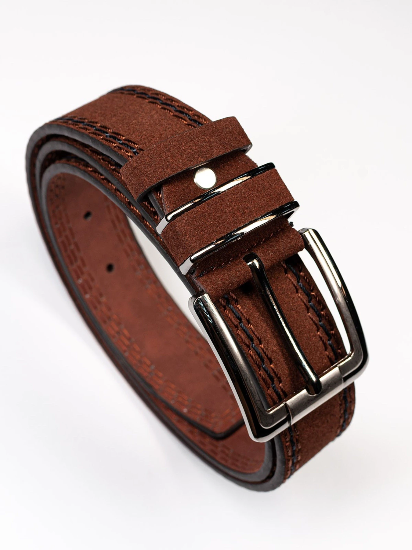 Ремни ISSA Plus модель R1-59_darkbrown Фото