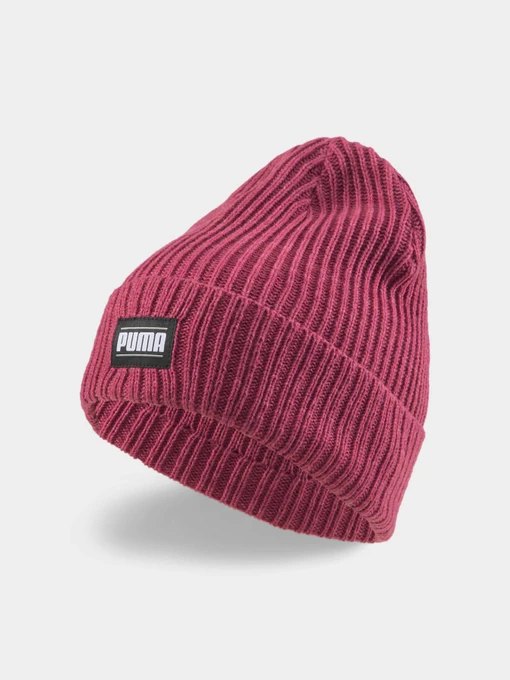 Шапки и кепки PUMA Ribbed Classic Cuff Beanie модель 024038 Фото