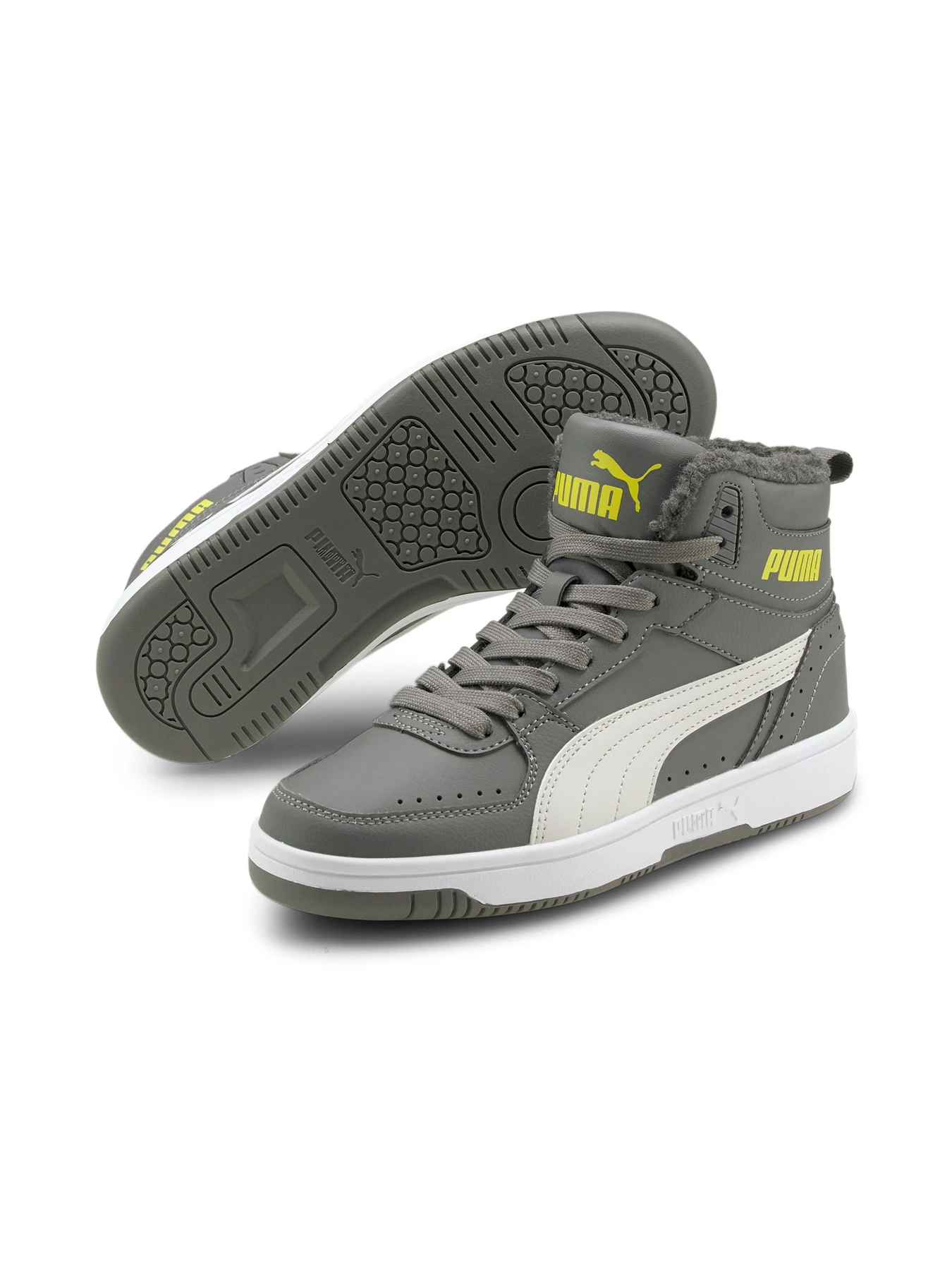Кеды PUMA Rebound Joy Fur Jr модель 375477 Фото