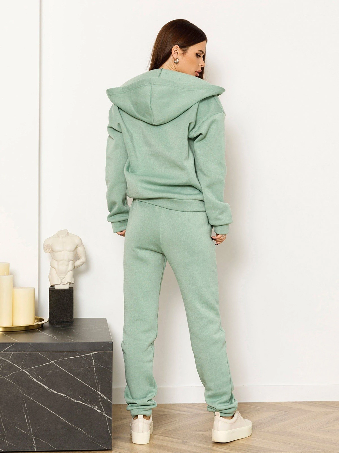 Костюмы ISSA Plus модель 13663_mint Костюмы ISSA Plus модель 13663_mint Фото