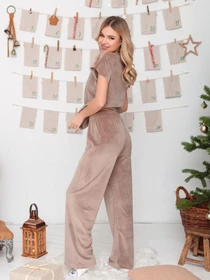 Одежда для дома и сна ISSA Plus модель 13667_beige Фото