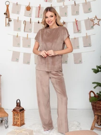 Одежда для дома и сна ISSA Plus модель 13667_beige Фото