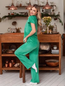 Одежда для дома и сна ISSA Plus модель 13667_green Фото