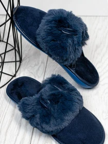 Тапки ISSA Plus модель OB3-15_darkblue Фото