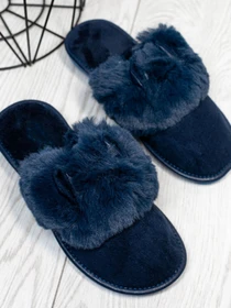 Тапки ISSA Plus модель OB3-15_darkblue Фото
